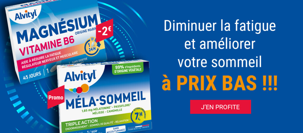 Bandeau publicitaire statique pour des compléments alimentaires.