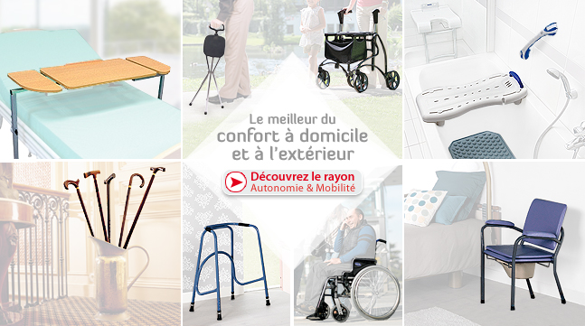 Bannière pour matériel médical