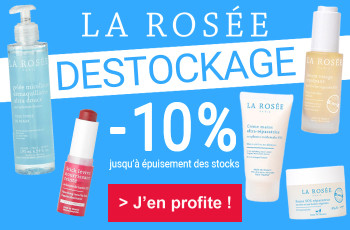 création bannière pub pour destockage de produits cosmétiques